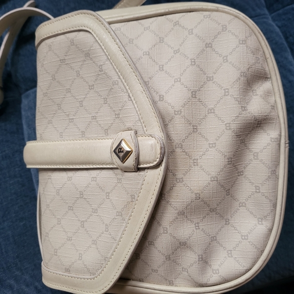 Bally logo canvas print white leather - Picture 9 of 12